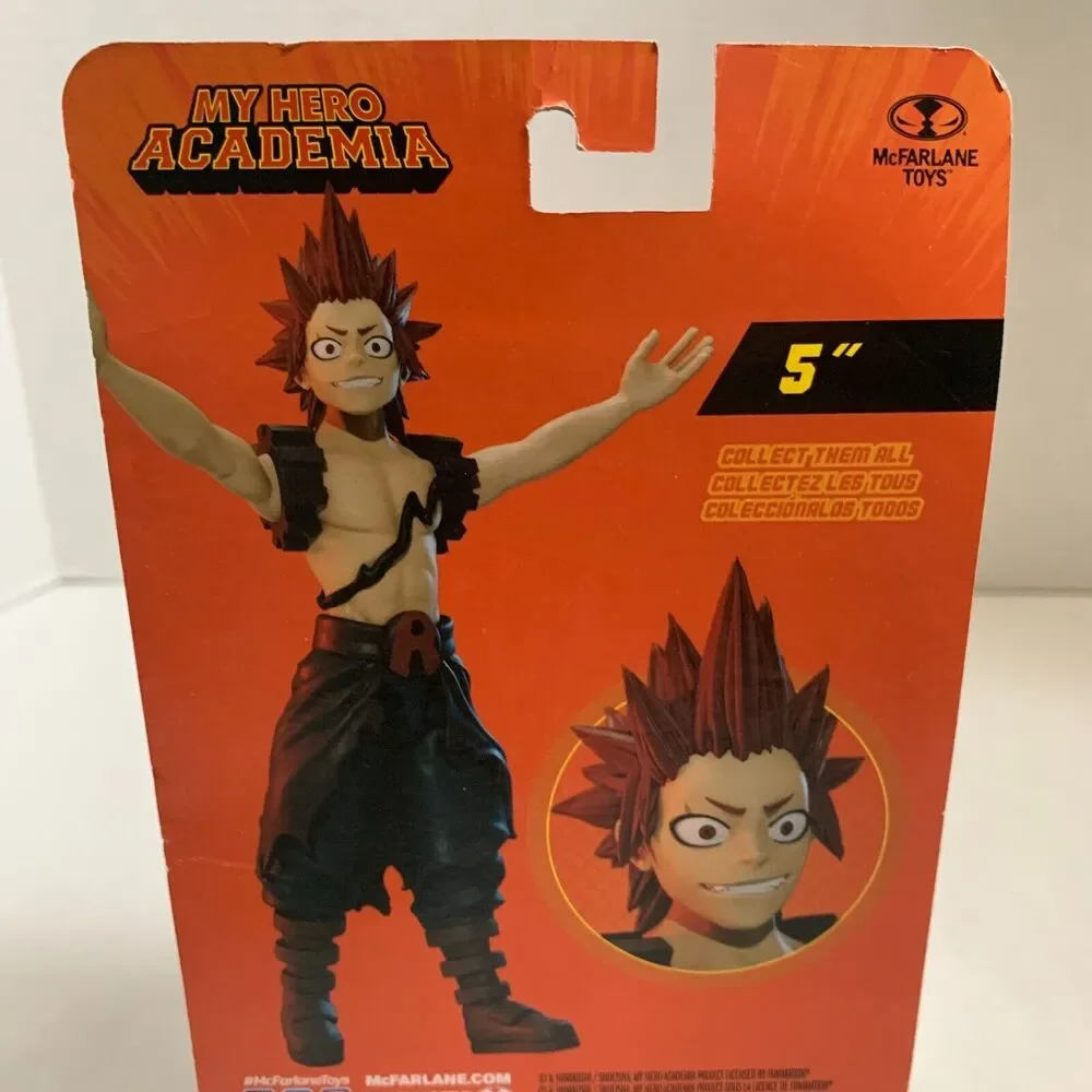 McFarlane 5'' Lot Of 2 Action Figure My Hero Academia Eijiro Kirishima, Stain